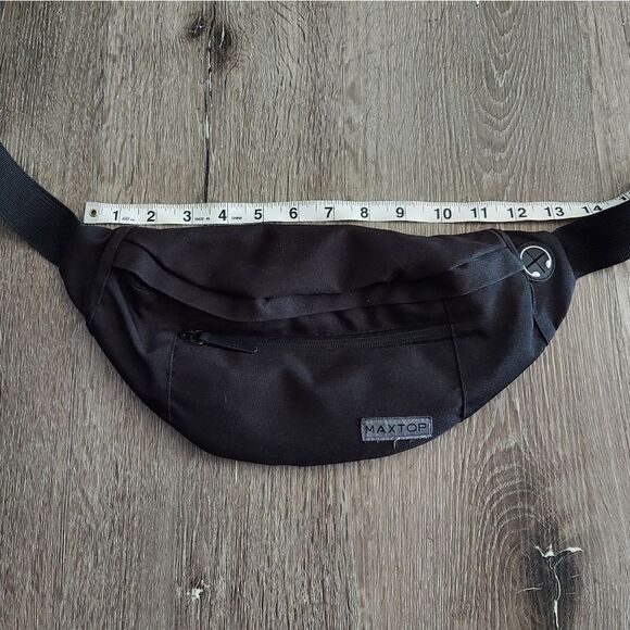 MAXTOP Black Fanny Pack Waist Bag - Picture 6 of 6